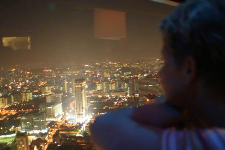 in de top bar